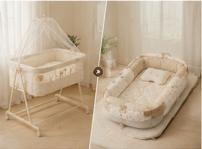 Baby Cradle or Baby Bed: Which One Should You Choose? - Adorables India