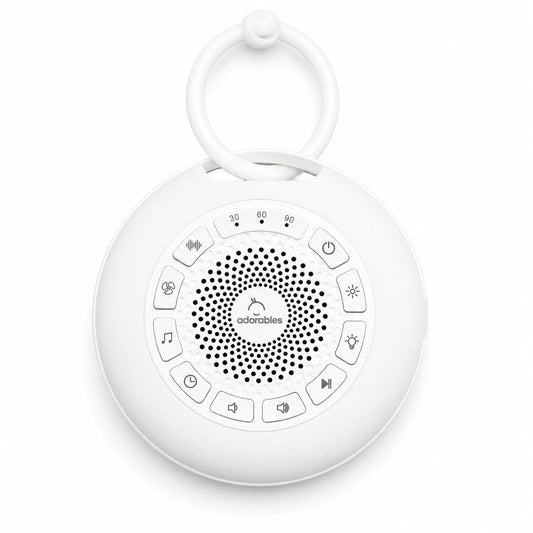 Adorables Baby Sleep Soother | White Noise Machine with Night Light | GM-05