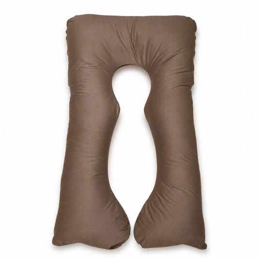 Adorables Pregnancy Pillow – Chocolate Brown | Full Body Support for Expecting Mothers