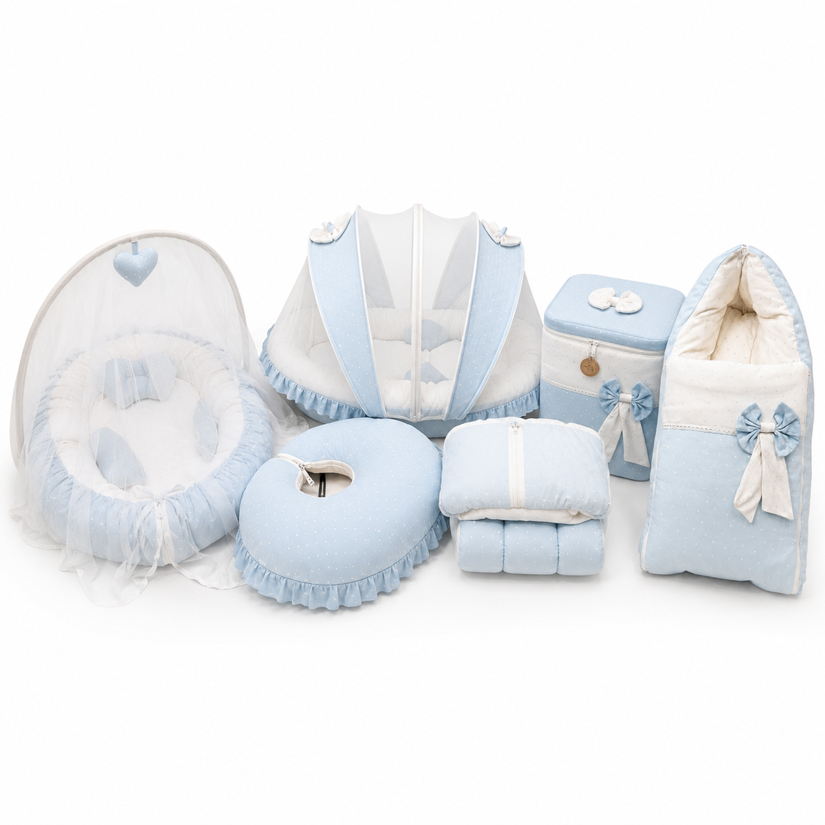 Twinkle Blue & White Star