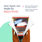 Adorables Cupboard – Coffee & Off White | Bow & Pearls Work | Side Pockets | Lace Detailing