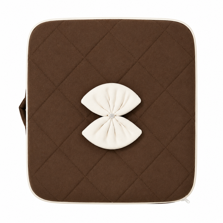 Adorables Baby Basket (Large) | Lightweight Storage | Chocolate Brown & Off White | Organizer for Baby Essentials