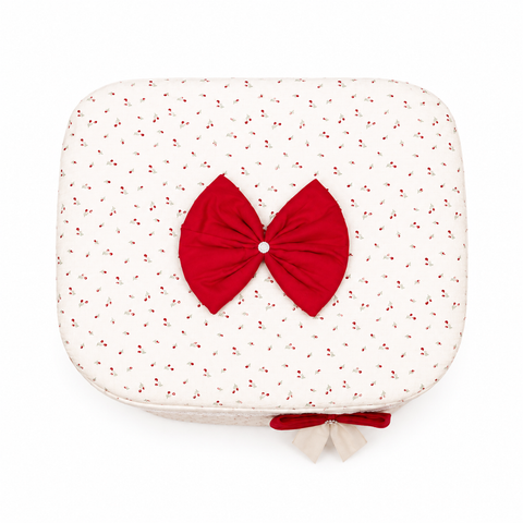Adorables Baby Storage Basket for Newborn | Large Basket | Rose Melody & Off White | Cotton | Organizer for Baby Essentials (Copy)