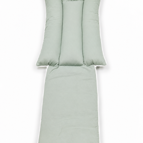 Adorables Baby Sleeping Bag | Rainbow Charm & Green | Cute Rainbow Print, Bow Work & Lace Design | Cotton & Recron